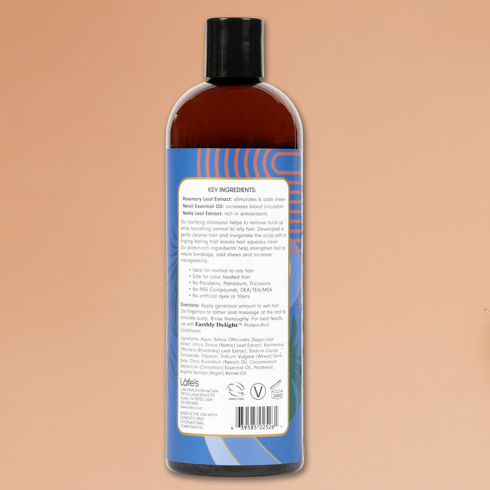 
                  
                    Earthly Delight Clarifying Shampoo         (16 oz / 474 ml)
                  
                